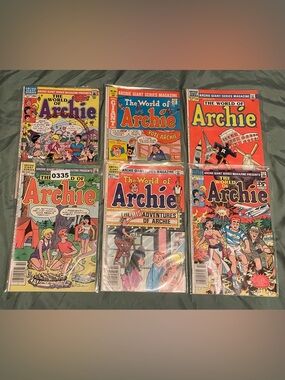 Bundle of 6 “ The World of Archie” Comics